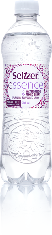Seltzer Essence Water Melon and Mixed Berry Flavoured Drink